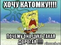 хочу катомку!!! почему она цука такая дорогая !!!