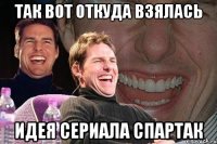 так вот откуда взялась идея сериала спартак