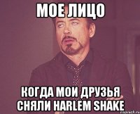 мое лицо когда мои друзья сняли harlem shake