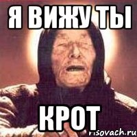 я вижу ты крот