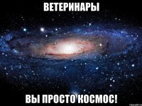 ветеринары вы просто космос!