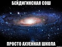 бейдигинская сош просто ахуенная школа