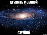 дружить с белкой охуенно