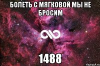 болеть с мягковой мы не бросим 1488