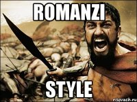 romanzi style