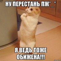 ну перестань пж*_* я ведь тоже обижена!!!