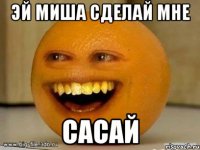 эй миша сделай мне сасай