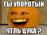 ты упоротый чтль цука ?