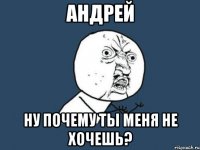 андрей ну почему ты меня не хочешь?