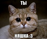 ты няшка :3