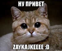 ну привет zaykajkeeee :d