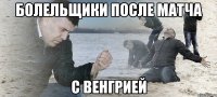 болельщики после матча с венгрией