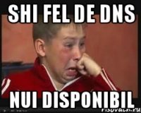 shi fel de dns nui disponibil