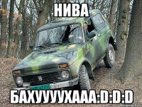 нива бахуууухааа:d:d:d