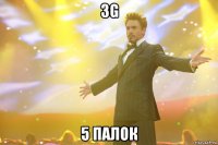 3g 5 палок