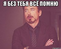 я без тебя всё помню 