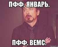 пфф. январь. пфф. вемс.