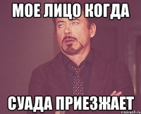 мое лицо когда суада приезжает