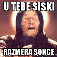 u tebe siski razmera sonce