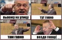 выхожу на улицу тут говно там гавно везде говно!