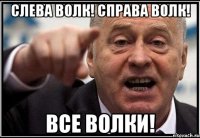 слева волк! справа волк! все волки!