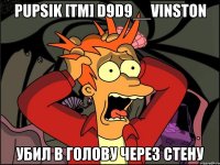 pupsik [tm] d9d9__vinston убил в голову через стену