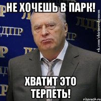 не хочешь в парк! хватит это терпеть!