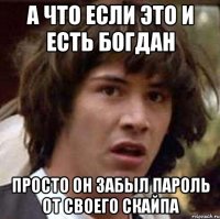 а что если это и есть богдан просто он забыл пароль от своего скайпа