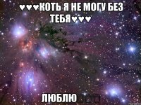 ♥♥♥коть я не могу без тебя♥♥♥ люблю◕␣◕