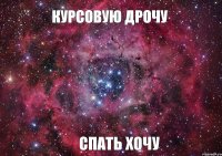 Курсовую дрочу Спать хочу