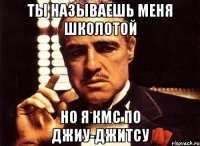 ты называешь меня школотой но я кмс по джиу-джитсу