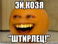 эй,козя "штирлец!"