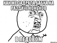 как же задрала бабка на раздаче коньков в ледовом