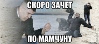 скоро зачет по мамчуну