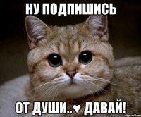 ну подпишись от души..♥ давай!