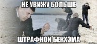 не увижу больше штрафной бекхэма