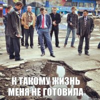 к такому жизнь меня не готовила