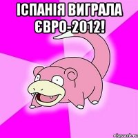 іспанія виграла євро-2012! 