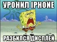 уронил iphone разбился дисплей