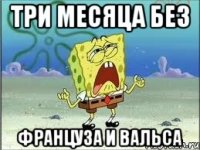 три месяца без француза и вальса