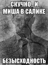 скучно...и миша в салике безысходность