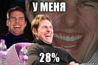 у меня 28%