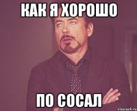 как я хорошо по сосал