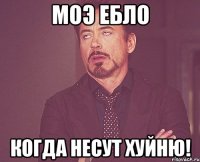 моэ ебло когда несут хуйню!