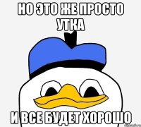 но это же просто утка и все будет хорошо