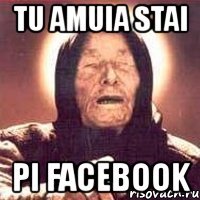 tu amuia stai pi facebook