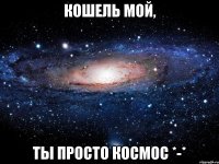 кошель мой, ты просто космос *-*