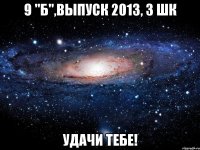 9 "б",выпуск 2013, 3 шк удачи тебе!