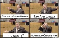 Там Настя Загинайченко Там Аня Шведа что делать? если я влюбился в них