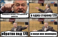 Заехались ночью с четыркой на девятке в одну сторону 120 обратно под 170 и нахуя мне иномарка